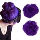 Farbe wird oranger sein als die Farbe 119b (Kupfer)! iluu 2pcs Mode chaotisch Haarknoten Erweiterungen Chignons Haar Kunsthaar Scrunchie Scrunchy Hochsteckfrisur Haarteil für Frauen Party