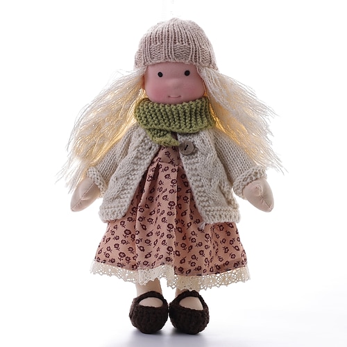 Waldorf Puppe Puppenkünstlerin Handgemachte Mini Anziehpuppe Diy Halloween Geschenk Weihnachtsgeschenk Image