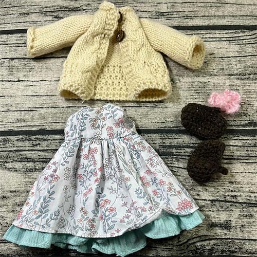 Waldorf Puppe Kleiderwechsel Materialtasche Persönlichkeit Set Waldorf handgemachte Muppet Puppe Weihnachtsgeschenk