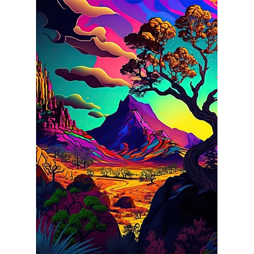 Druck Gerollte Leinwand - Landschaft Pflanzen Modern Kunstdrucke Image