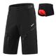 Herren Radlerhose Fahrradhose Fahrradshorts Kurze Radhose MTB Fahhrad Kurze Hose Baggyhosen entspannte Passform MTB Mountain Rennrad Sport 3D-Pad Atmungsaktiv Rasche Trocknung / Mikro-elastisch