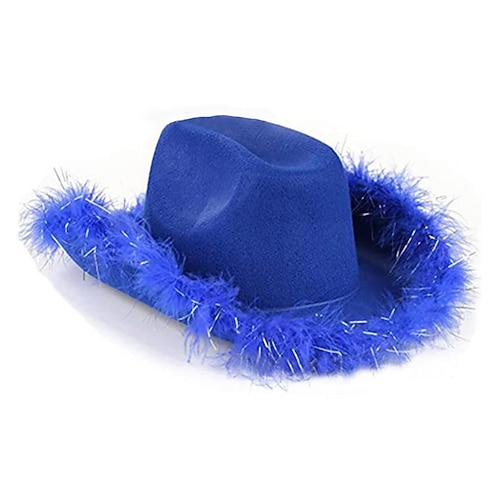 Cow Karneval Partykostüm Cowboyhut Party / Abend Cosplay-Kostüm Kinder Erwachsene Herren Damen Jungen Karneval Karneval Party / Abend Maskerade Einfaches Karnevalskostüm Verkleiden Image