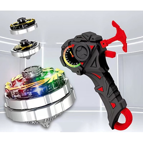 Kreiselspielzeug Großhandel Stall explodierende Spinnlegierung Licht emittierende Kampfkreisel Spinnauswurf versus Start Stall Spielzeug Image