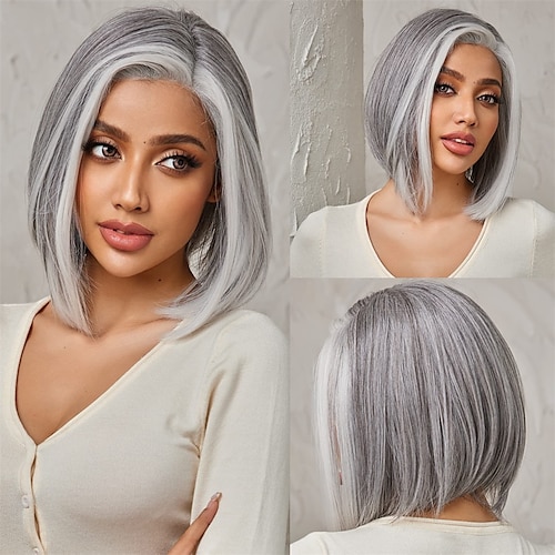 Kurze lockige Perücken für schwarze Frauen, Echthaar, Afro-Perücke, natürlich, lockig, brasilianische Jungfrau, Pixie-Schnitt-Perücke, Echthaar mit Pony, 150 % Dichte, keine Lace-Front-Bob-Perücken, Image