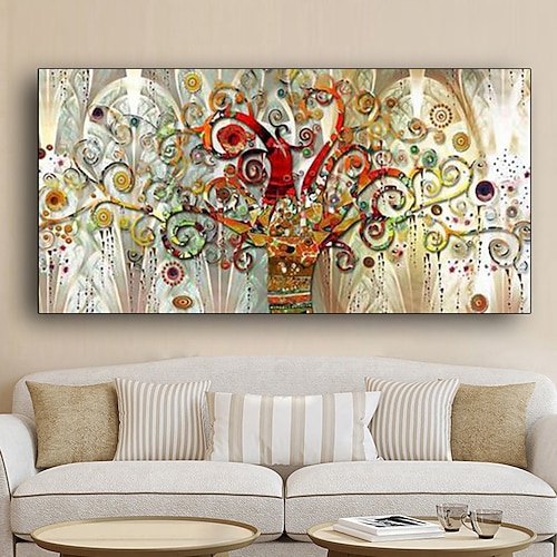 Baum des Lebens von Gustav Klimt, Reproduktionen, Wandkunstbild, skandinavisches Leinwandposter und Druckgemälde für modernes Wohnzimmer Image