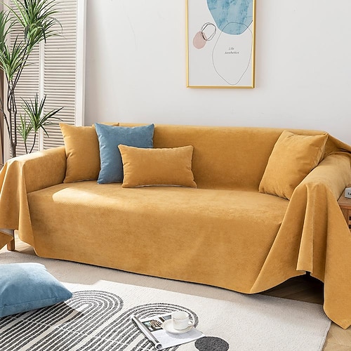 Wasserdichte Couchbezüge, Sofa-Handtuchdecke, Bauernhaus-Schonbezüge für Hunde, Haustier, Schnittsofabezug für Zweisitzer, L-Form, 3-Sitzer, Sessel, waschbare Couch, strapazierfähiger Schutz