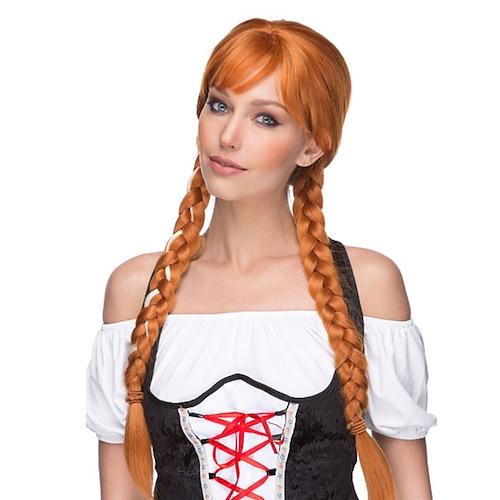 Oktoberfest-Bier-Cosplay-Perücken, Ahnna, deutsches Biermädchen