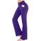 Damen Yogahose Seitentaschen Weite Hosen Hoher Taillenbund Yoga Fitness Fitnesstraining Unten Dunkelgrau Marineblau Schwarz Elasthan Sport Sportkleidung Hochelastisch