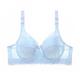 Damen-BHs Bralettes Spitzen-BHs gepolsterte BHs Bügel-BH abnehmbare Träger 3/4-Körbchen Spitze einfarbig mikro-elastisch atmungsaktiv Push-Up Datum Valentinstag Freizeit Alltag Hellblau