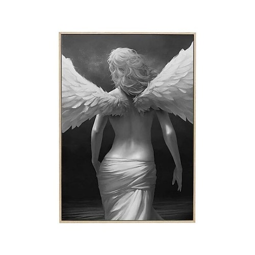 1 Panel Menschen Drucke Engel Mädchen Wandkunst Leinwand moderne Wandbehang Geschenk Home Dekoration gerollte Leinwand kein Rahmen ungerahmt ungedehnt Image