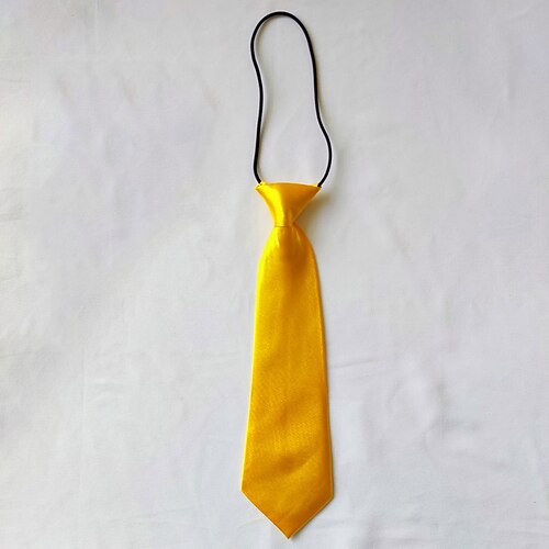 Kinder Baby Jungen Party Fabrik Großhandel kostenlos kleine Krawatte reine Farbe kurze weibliche Kinder niedliche Dekoration lässige Uniform Accessoires Kopfbedeckung Image