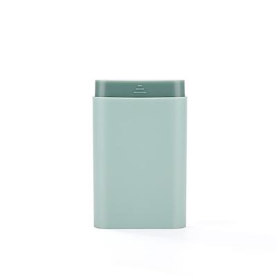 kleine Mini-Medikamentenbox tragbare und unterverpackte kleine Box für 7-tägiges Aufladen, versiegelt und mit Pillenbox aufbewahrt Image