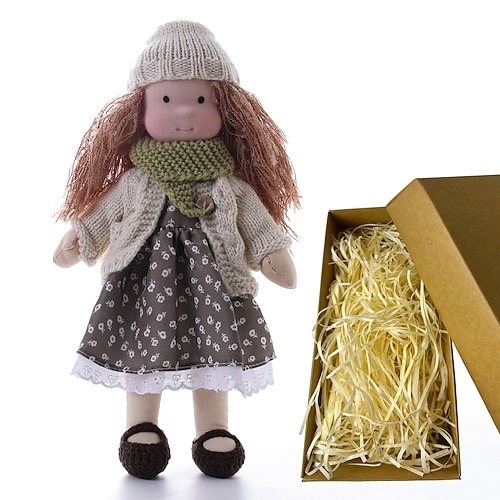 Waldorfdoll Künstler handgemachte Mini-Veränderungspuppe DIY Puppe SZ Waldorf Weihnachtsgeschenk