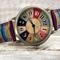 Freizeituhren Film Denim Stoff Leinwand Tuch Band Armbanduhr