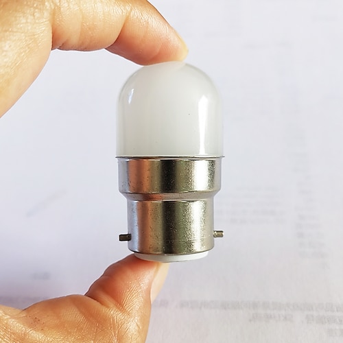 5 Stück 2 W LED-Kugelbirnen 150 lm B22 T 6 LED-Perlen SMD 2835 Warmweiß Weiß Rot 220 V Image