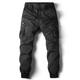 Herren Cargohose Cargohosen Cargohose Hose Hosen Kordelzug Elastische Taille Multi Pocket Feste Farbe Casual Täglich Freizeitskleidung Modisch Klassisch Olivgrün Grau Blau