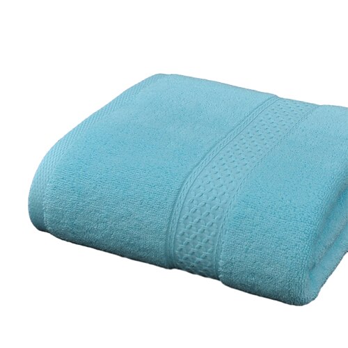 Großes Badetuch, 140 x 70 cm, Hotel-Badetücher aus 100 % Baumwolle, schnell trocknend, super saugfähig, leicht, weich, in mehreren Farben, mit Sternen bewertet, Hotel-Firmengeschenke, Textilien Image
