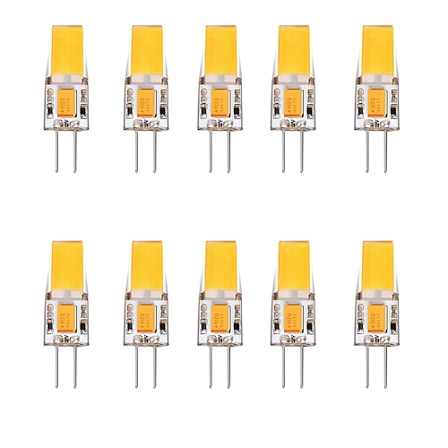10 Stück 2,5 W LED-Bi-Pin-Lichter 300 lm g4 1 LED-Perlen warmweiß weiß Image