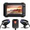 WiFi-GPS-Motorrad-DVR-Dashcam, volle 1080p-HD-Doppelaufzeichnung vorne und hinten, Motorrad-Fahrrekorder, wasserdichte Motorrad-Fahrrad-Motorradkamera