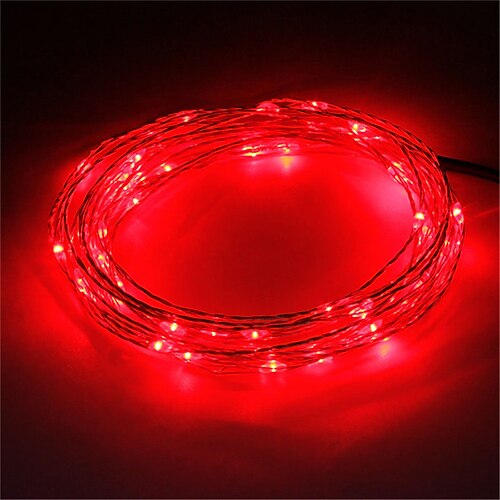 Elegante Hochzeitsempfangs Feier 1 Stück LED Lichterkette DC5V USB 10m 100LEDs 33FT Außen wasserdicht Festtags Hochzeitsfeier Girlanden Dekoration Feen LED Image