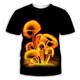 Graphic Pilz Übertrieben Herren 3D-Druck Hemd T Shirt Party Täglich T-Shirt Schwarz Gelb Schwarz / Violett Kurzarm Rundhalsausschnitt Hemd Bekleidung Normal S M L XL XXL 3XL