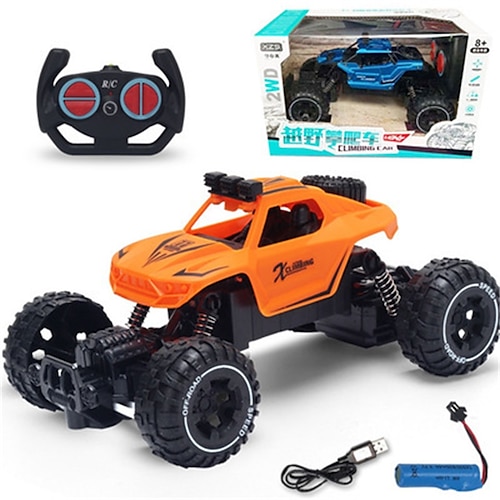 Legierungs-Kletterauto, das funkgesteuertes Auto auflädt, elektrische Fernbedienung, Geländewagen, Jungen-Spielzeugauto