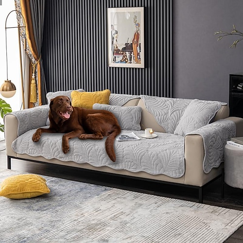 Sofabezug für Hunde, Haustiere, gebranntes Orange, Couch-Kissenbezug, Sofabezug, Handtuchbezug, kratzfester Möbelschutz für Zweisitzer, Sessel (nicht im Set erhältlich) Image