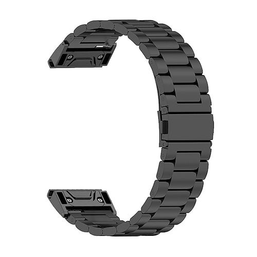 Uhrenarmband für Garmin MARQ Descent G1 Fenix 7 Sapphire Solar / 6 Pro / 5 Plus Forerunner 935 945 Fenix 7X / 6X / 5X / 3 Sapphire Fenix 6X Pro / 5X Plus / 3 HR Edelstahl Ersatz Gurt 20mm 22mm 26mm Image