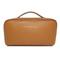 Damen Handtasche Makeup Tasche Kosmetik Tasche PU-Leder Reise Hohe Kapazität Langlebig Feste Farbe Schwarz Weiß Rosa