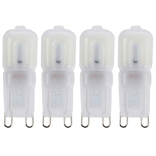 g9 led maislicht 220v smd 2835 birnenscheinwerfer für kronleuchter ersetzen 30w 40w 50w halogenlampe 14 leds 4pcs Image