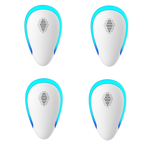 Ultraschall-Mücken- und Rattenabwehrlampe – Haushaltsinsektenschutzmittel für das Wohnzimmer mit Fliegen- und Mäuseabwehrfunktion Image