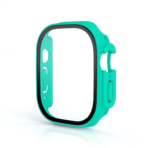 Uhrengehäuse mit Displayschutzfolie Kompatibel mit Apple Watch Ultra 49mm / Series 8 7 41mm 45mm / Series 6 5 4 SE 40mm 44mm / Series 3 2 1 38mm 42mm Stoßresistent Harter PC Beobachten Abdeckung Image
