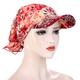 Damen Bandana Schal Cap Sonnencreme Hedging Cap bedruckte Krempe Baseballmütze bunter Sonnenschirm mit Kapuze Schal Kopfbedeckung Kopftuch Baseballmütze