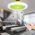 1pc Deckenventilatoren mit Lichtern Fernbedienung flügelloser Deckenventilator mit Lampe für zu Hause