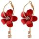1 Paar Tropfen-Ohrringe For Damen Täglich Verabredung Acryl Klassisch Mode Ein Blütenblatt