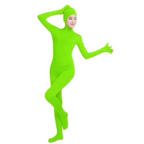 Zentai-Anzüge Catsuit Ganzkörperanzug Karnevalskostüm Ganzkörperanzug Königstag Alle Einfarbig Lycra Kostüm für Party Bühne Kinder Erwachsene Image