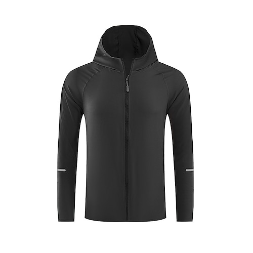 Herren Fahrradjacke Radjacke Windschutz Soft Shell Jacke Windundurchlässig Atmungsaktiv Schnelltrocknend Komfortabel Fahhrad Regenmantel Shirt Schwarz Weiß Blau Fahrradbekleidung Image