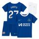 Chelsea Nike Home Stadium Sponsored Kit 2023-24 - Infants with Gusto 27 printing