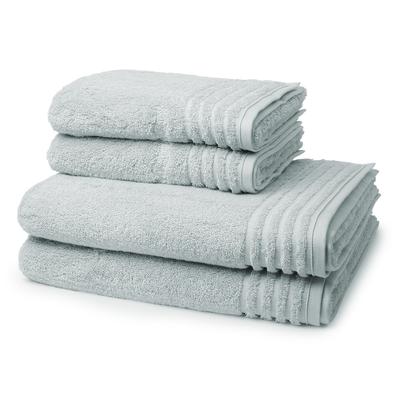 Vossen Vienna Supersoft 4-teilig Handtuch-Set Silber Image