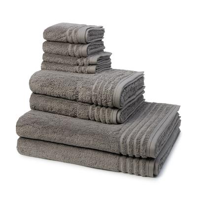Vossen Vienna Supersoft 8-teiliges Handtuch-Set Schwarz Image
