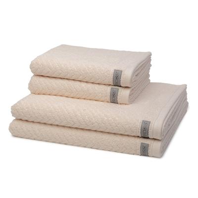 ROSS Smart 4-teilig Handtuch-Set Natur Silber Image