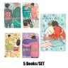 5 libri/set Heartstopper Series Volume 1-5 libri Set di Alice Oseman Heartstopper Series Volume 1-5