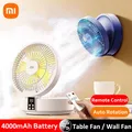 Ventilatore da tavolo per condizionatore d'aria Xiaomi ventilatori da tavolo pieghevoli a 3 marce