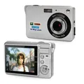 Videocamera digitale portatile Videocamera 1080P Foto 48MP Zoom 8X Anti-vibrazione Schermo TFT grande da 2,7 pollici Carica USB con borsa per il trasporto