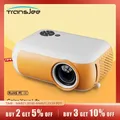 Transjee A10 LED proiettore Home Cinema teatro portatile 3D MINI videoproiettore gioco Beamer 4K