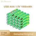 DLGpower USB 1.5V 1000mWh batteria al litio AAA batterie al litio ricaricabili aaa per giocattoli