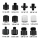 Microfono con vite di conversione per fotocamera da 1/4 a 3/8 da 5/8-27 a 1/4 3/8 Vite adattatore con testa a sfera Treppiede Accessori per fotocamera fotografica