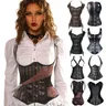 Steampunk corsetto Top donna corsetto Sexy Bustier Gothic corsetto Overbust pelle Bustier vita
