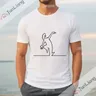 La Linea Linea Osvaldo Cavandoli TV t-shirt t-shirt hipster da uomo e da donna stampate uniche