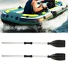 2 pezzi Heavy Duty paddle Kayak per Kayak gonfiabili in lega di alluminio Kayak remi lunghezza